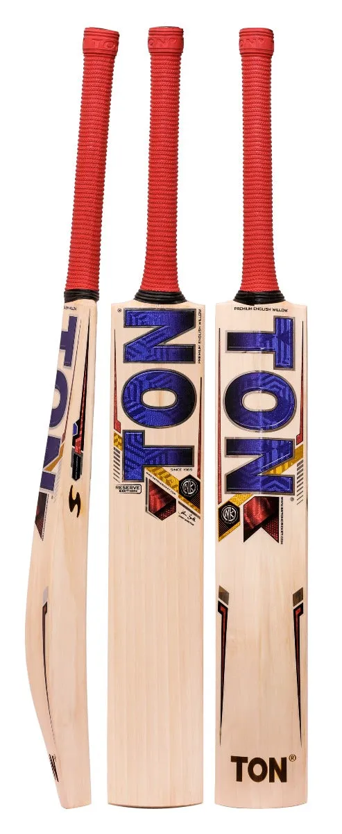 Ton Reserve Edition English Willow Cricket Bat - Harrow