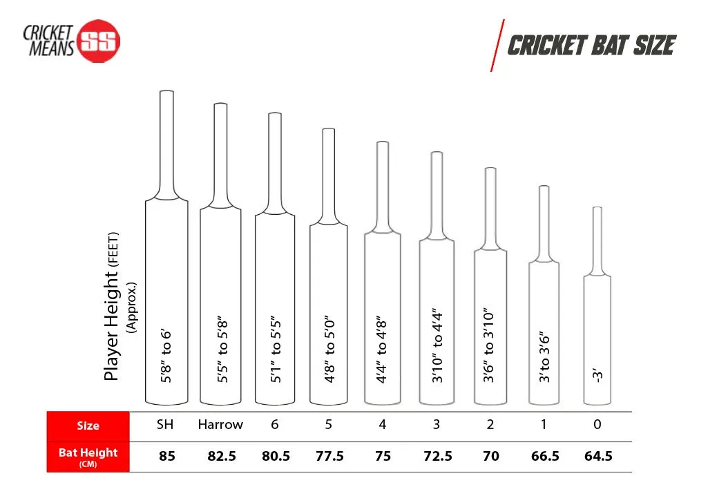 Ton Reserve Edition English Willow Cricket Bat - Harrow