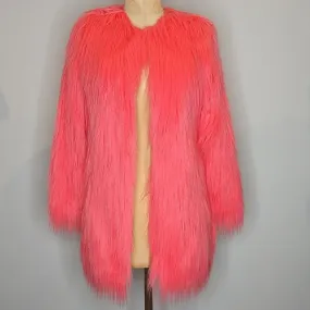 Unreal Fur Coral/Pink Coat