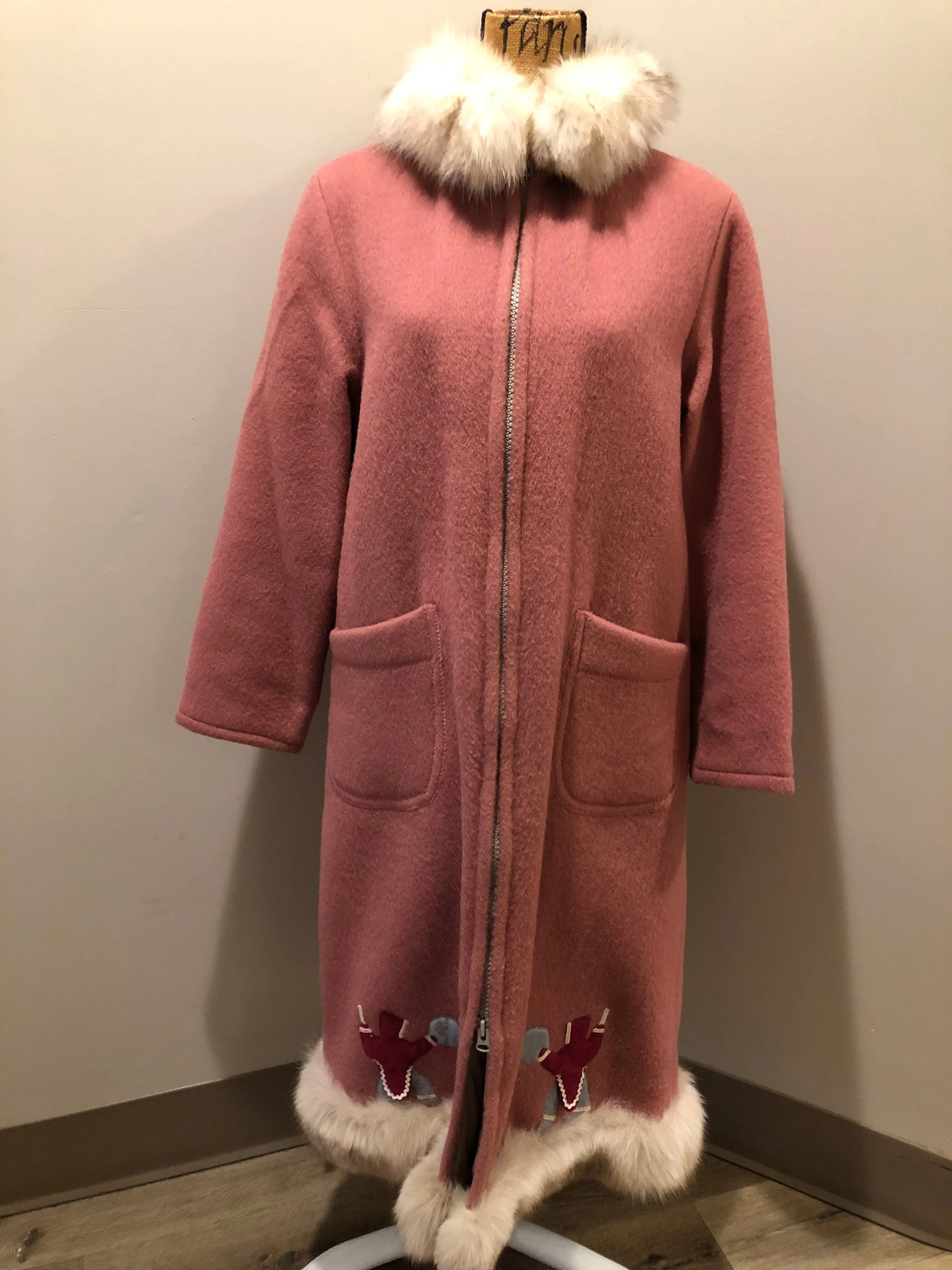 Vintage Pink “Styles North” Northern Parka with Outer Shell, Made in Canada, SOLD