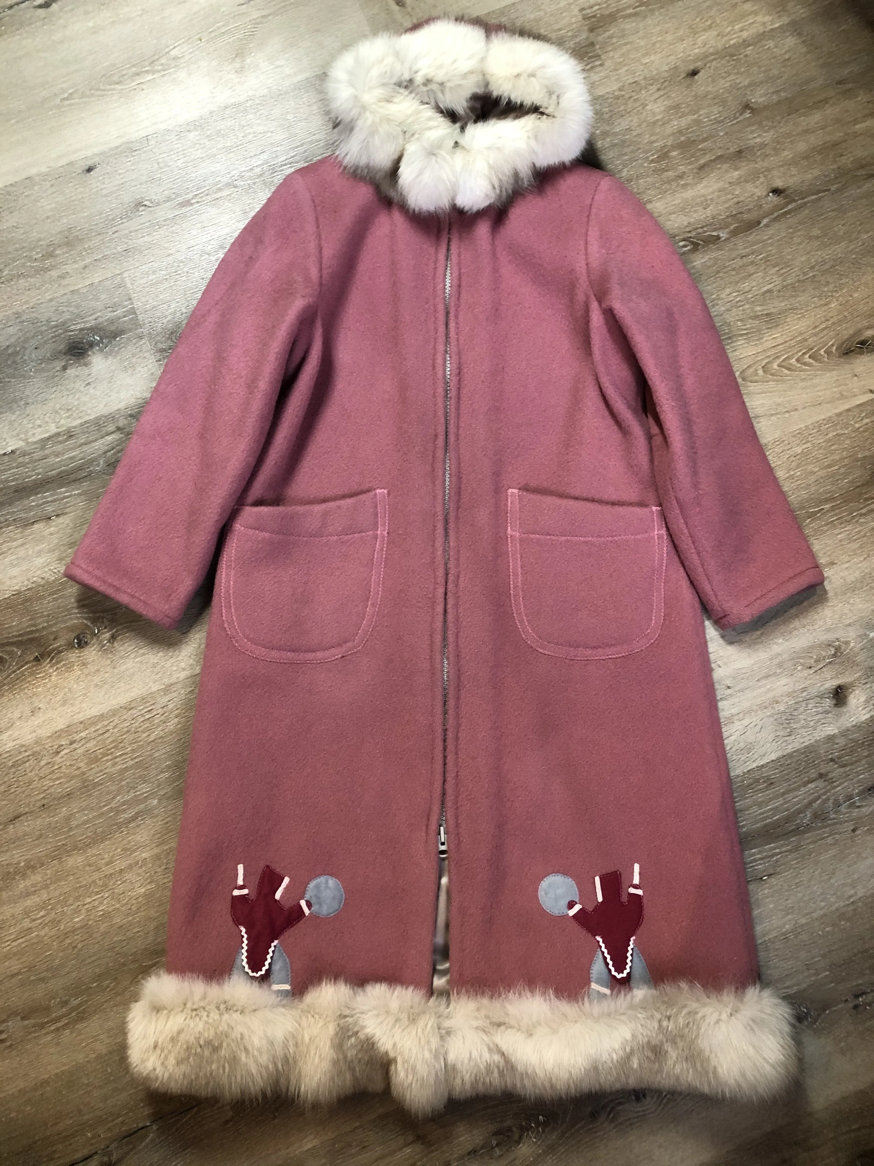 Vintage Pink “Styles North” Northern Parka with Outer Shell, Made in Canada, SOLD