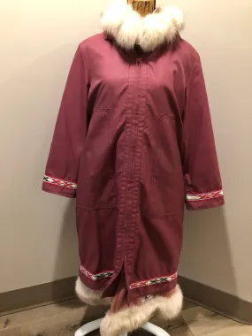 Vintage Pink “Styles North” Northern Parka with Outer Shell, Made in Canada, SOLD