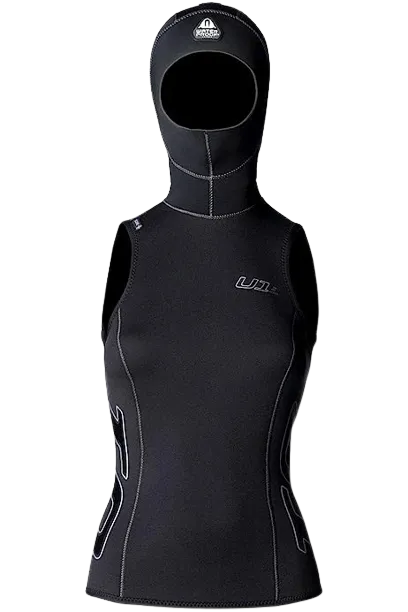 Waterproof 2/5mm Women's Hooded Vest